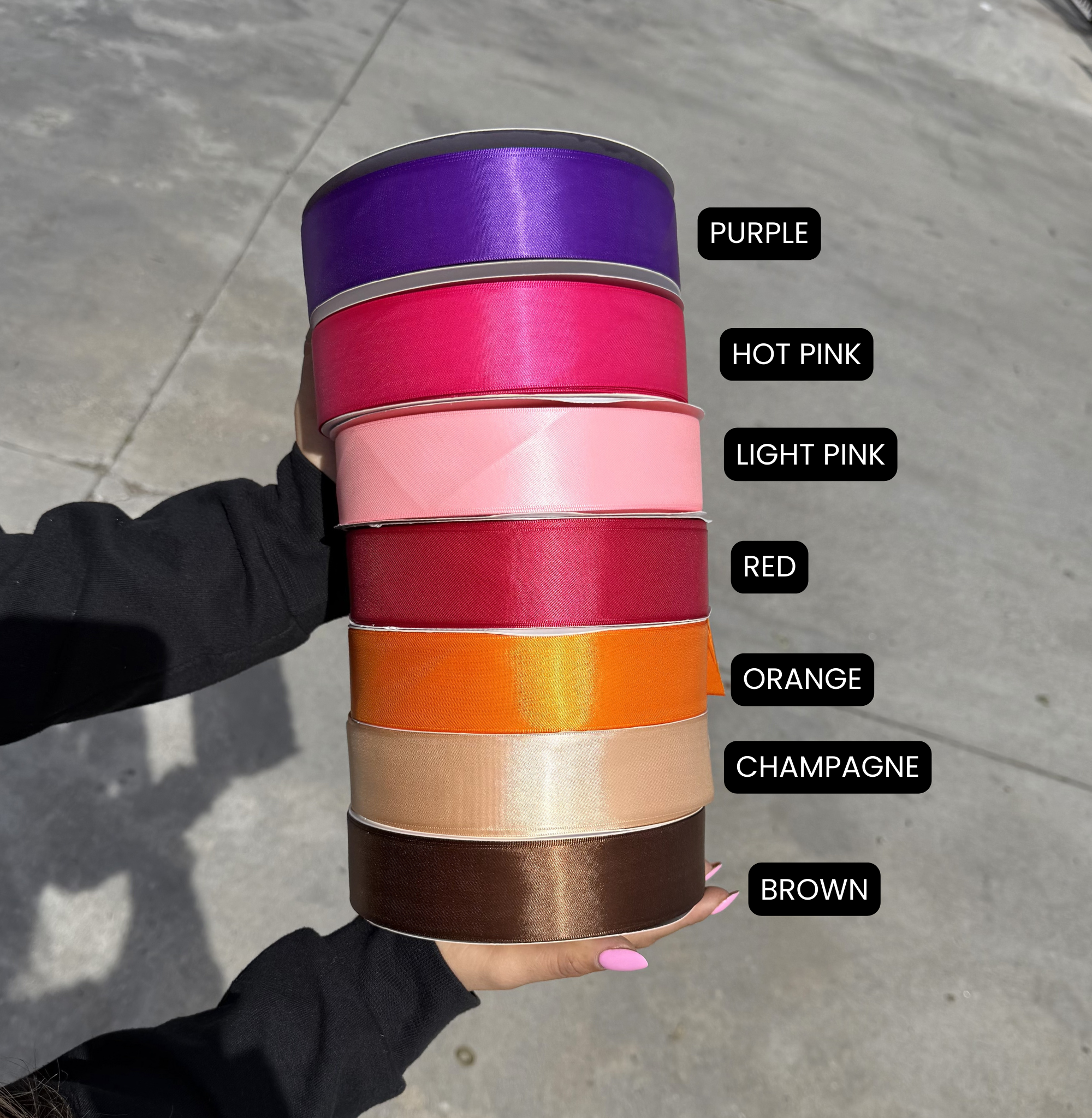 Stain Ribbon ( 1.5 in - 4cm  - 100 yard)