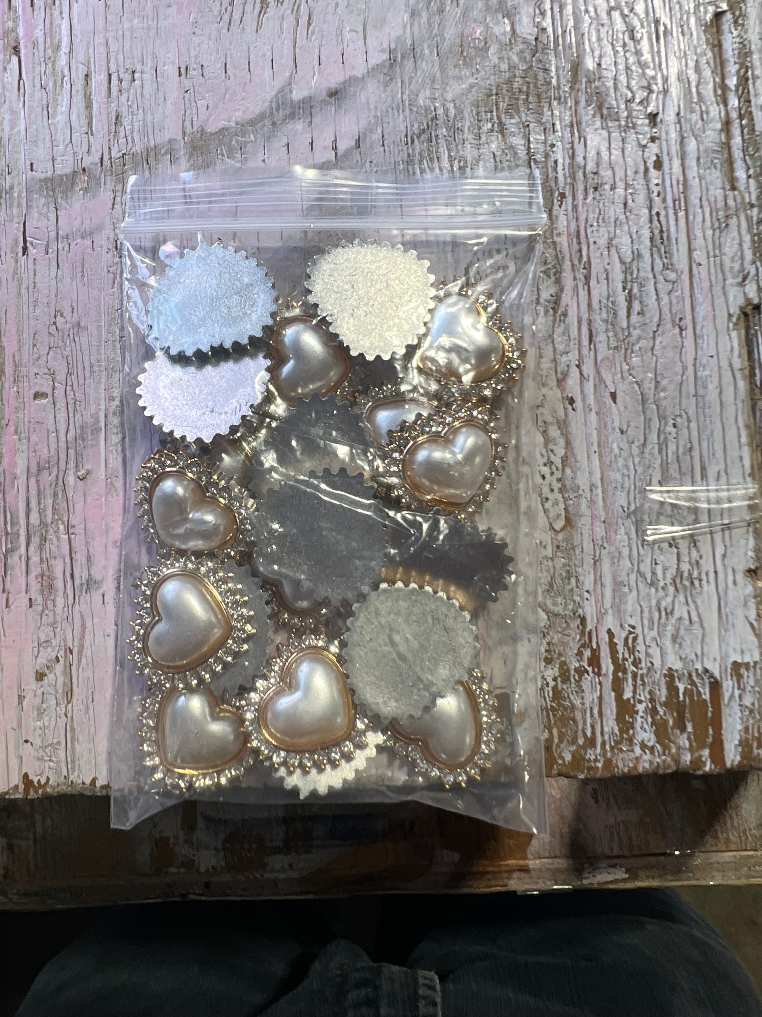 Heart brooch 20 ct