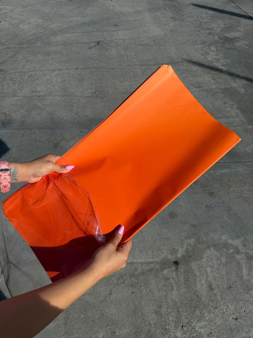 Solid color paper